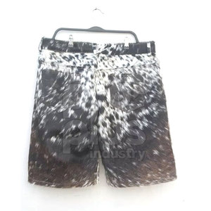 กางเกงขาสั้นหนังวัวแท้คุณภาพพรีเมียมแบบลำลองรักษ์โลกสำหรับใส่ในชีวิตประจำวัน - Product Image 2