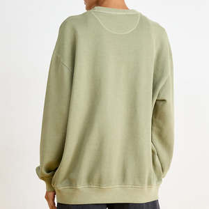 Wholesale Custom Ladies Crewneck Oversized Hoodie Printed <b>Women's</b> <b>Sweatshirt</b> <b>for</b> Spring Season Fashion - Product Image 4