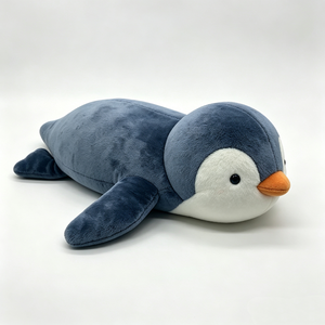 Peluche pingouin mignon et dodu personnalisée, peluche pingouin bleu et blanc douce, peluche pingouin bleu dodu pour enfants et adultes - Product Image 3