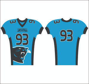 ชุดอเมริกันฟุตบอลแบบสั่งทำพิเศษ ดีไซน์เต็มตัวแบบซับลิเมชั่น เสื้ออเมริกันฟุตบอลสำหรับผู้ชาย - Product Image 5