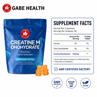 Gummies de Créatine Monohydrate en Gros 1200mg par Portion pour la Croissance Musculaire, la Force, l'Endurance, Pré-Entraînement, Sans Sucre, Végétalien, GMP, OEM