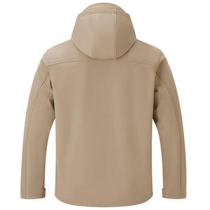 Chaqueta cortavientos Softshell para hombre personalizable, a prueba de viento, duradera, tiras reflectantes, servicio OEM/ODM - Product Image 2