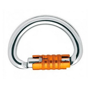 Mousqueton semi-circulaire OMNI TRIACT-LOCK 20 KN 90 g EN362 20 KN 90 g EN362 Aluminium gris 20 KN 90 g EN362 - Product Image 1