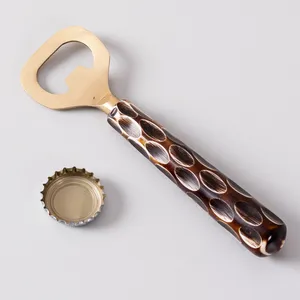 HHO Décapsuleur en acier inoxydable au design étonnant avec support en caoutchouc durable pour la maison barman camping à prix abordable - Product Image 5