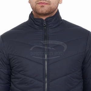 Veste d'hiver épaisse et chaude pour homme de haute qualité 2024, coupe-vent, personnalisable, tissu polyester/coton fabriqué - Product Image 3