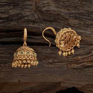 Pendientes Colgantes Vintage con Diseños de Campanas, Bolas, Latón, Perlas y Diamantes, Estilo Religioso y Étnico, Ideales para Bodas - Product Image 6