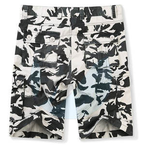 Pantalones cortos de algodón de gran oferta, pantalones cortos transpirables holgados para hombre, pantalones cortos Cargo con estampado de camuflaje para hombre - Product Image 2