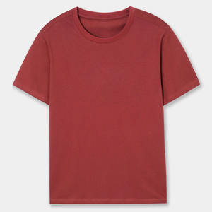 T-shirts OEM en jersey 100% coton à demi-manches pour hommes, sérigraphie personnalisée, conception Boxy équipée de tissu tricoté - Product Image 1