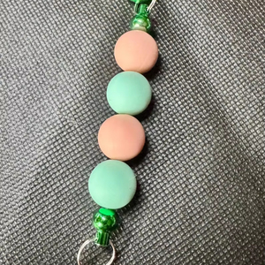 Porte-clés cône en pierre, porte-clés en perles de pierres précieuses en cristal de guérison, porte-clés en cristal, accessoire de sac, cadeau pour maman/ami-YF2212 - Product Image 1