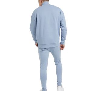 Fabricación OEM personalizado entrenamiento Jogging bordado chándales para los hombres Slim Fit 100% algodón Cargo sudaderas con capucha - Product Image 2