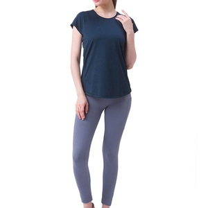 2024 último diseño de camisetas de mujer Camiseta de algodón de calidad de marca transpirable cómodo precio bajo Color sólido personalizado OEM - Product Image 5