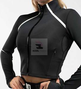 Chaquetas deportivas para correr de alta calidad, chaquetas para mujer para gimnasio y fitness - Product Image 3