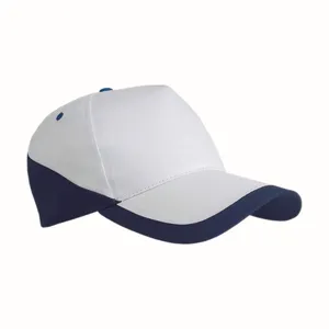 Cappelli e Berretti Promozionali Personalizzati Bianchi a 5 Pannelli per Gadget e Accessori - Product Image 3