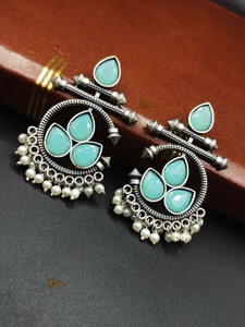Pendientes de Plata de Imitación, Ligeros, con Gancho, para Chicas, Uso Casual, para Fiestas y como Regalo, Elegantes - Product Image 2