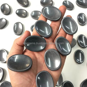 Piedra de Hematita Africana Natural, Piedra de Alivio Pulida, Cristal Curativo, Piedra para el Pulgar, Venta al por Mayor - Product Image 5