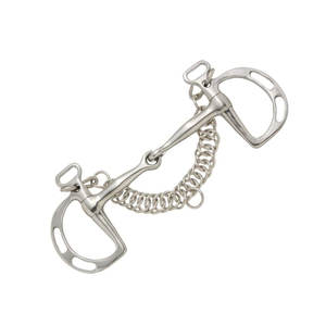 Haute qualité en acier noir anneau Snaffle Bit chevaux 5 pouces embout équestre formation équitation cheval Bit anneaux en acier inoxydable - Product Image 5