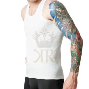 Débardeur de musculation pour homme, dos en Y, qualité supérieure, logo personnalisé, veste pour la musculation, décontracté, taille XL, vêtements de sport - Product Image 1