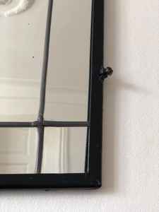 Espejo de mosaico de plata, espejo de mosaico redondo - Product Image 6