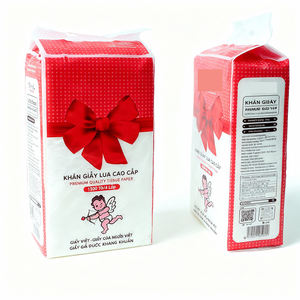 Boîte de mouchoirs en papier de qualité supérieure, 4 plis, doux et absorbant, pour la maison, l'hôtel et le bureau, directement de l'usine - Product Image 6