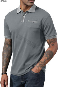 Chemises polo à la mode pour hommes T-shirt polo décontracté élégant pour hommes: vêtements de tous les jours sans effort 2024 - Product Image 6