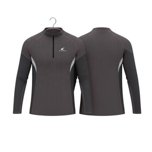Retro Custom 1/4 Quarter Zip Hombres Gaelic Wear GAA Hurling Halfzip Top Midlayer LGFA Top - Product Image 3