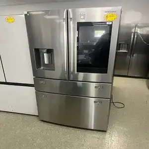 Refrigerador de puerta francesa de 4 puertas de 28 pies cúbicos con pantalla táctil de acero inoxidable nuevo al mejor precio de venta