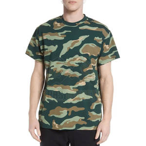 เสื้อยืดรัดรูปแห้งเร็วสำหรับผู้ชายน้ำหนักเบาและสวมใส่สบายทนทานเสื้อผ้าถักลายพิมพ์สำหรับใช้ในยิม - Product Image 1