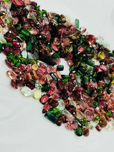 100% Natural High Quality AA Tourmaline Gemstones Faceted Loose Gemstones in a Variety of Lot Colors - Product Image 5