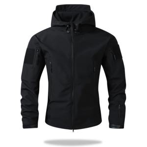 Vêtement de sport pour homme, veste softshell décontractée de haute qualité avec couture réfléchissante - Product Image 2