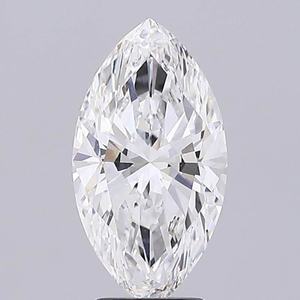Marquise Cut 1CT à 10CT Lab Grown Diamond D VS1 IGI GIA Certified Excellent Cut Allongé Diamant pour Bague - Product Image 1