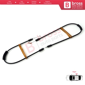 BDP1033 Right Sliding Door Outer <b>Lock</b> Release <b>Cable</b> for Doblo MK2 263 Combo 51892696 - Product Image 2