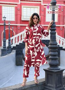 Colección elegante y moderna de tela de viscosa para adultos, estampado de diseñador pesado, parte superior e inferior para ropa india y paquistaní - Product Image 5