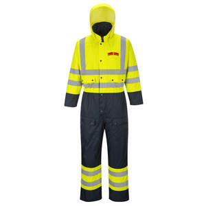 Traje de seguridad de poliéster reflectante transpirable resistente al fuego a precio de fábrica ropa de trabajo de alta visibilidad ropa de uniforme de seguridad - Product Image 1