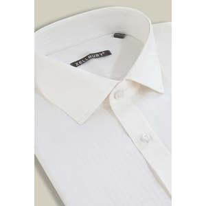 เสื้อเชิ้ตผู้ชาย ผ้าฝ้าย 100% - ขนาดมาตรฐานและตะเข็บทนทาน รับผลิตตามสั่งขายส่ง - Product Image 3