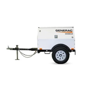 Alternateur monophasé CA Generac MLG8 2025 à châssis ouvert avec démarrage automatique et à distance, faible bruit et type silencieux - Product Image 1