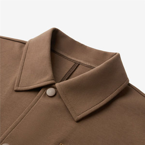 Veste d'hiver avec logo personnalisé et col montant Caractéristiques chauffantes et respirantes Design à coupe ajustée Nouveau coupe-vent en toile Fabriqué au Pakistan - Product Image 4