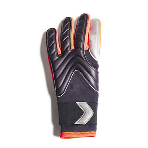 Gants de gardien de but brodés en relief de couleur unie, matériau promotionnel antidérapant en latex PU, logo personnalisé unisexe - Product Image 3