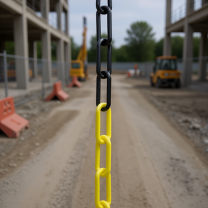 Cadena de Señalización de Zona de Seguridad Negra y Amarilla de Alta Visibilidad Facom, Categoría de Producto: Cadenas - Product Image 3