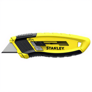 Couteau à lame rétractable Stanley avec curseur latéral, couteaux de qualité supérieure - Product Image 2