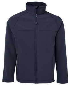 Veste Softshell Bleue Premium 2025 avec Col Montant et Poches Zippées sur le Devant pour la Randonnée en Plein Air, Tissu Canvas, Grand Espace de Rangement - Product Image 1