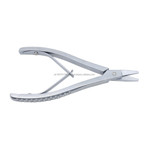 Instrumentos Ortopédicos de Grado Médico, Herramienta Quirúrgica Reutilizable de Alta Resistencia, Pinzas Cortadoras de Huesos con Articulación de Tornillo, Acero Inoxidable, Manual - Product Image 6