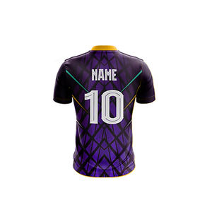 กางเกงกีฬาสำหรับผู้ชายกางเกงคริกเก็ตและเสื้อแขนสั้นชุดคริกเก็ตระบายอากาศผลิตในปากีสถานขายส่ง - Product Image 3