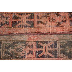 Alfombra Turca Pequeña de 1.7x2.5 pies, Alfombra Vintage, Alfombra Roja Sólida - Product Image 4