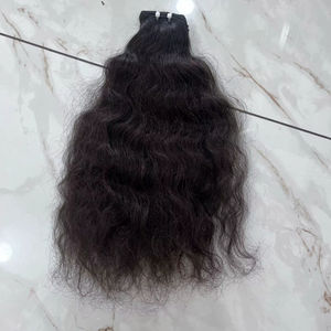 Vente en gros Extensions de cheveux humains vierges indiens Remy de style droit Trame brute de haute qualité - Product Image 1