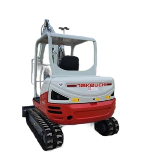 Takeuchii TB235-2 Mini pelle compacte 8 tonnes poids de fonctionnement Hydac soupape hydraulique moteur boîte de vitesses pompe composants de roulement - Product Image 4