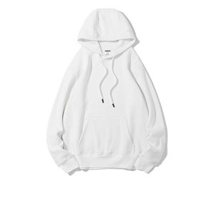 Sudadera con capucha de algodón pesado con logotipo personalizado para hombre, ropa de calle lisa, Polar, sudaderas con capucha unisex de gran tamaño - Product Image 6