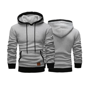 Sudadera con Capucha de Algodón para Hombre, Talla Grande, con Estampado Digital Personalizado, Estilo Informal, para Invierno, Venta al Por Mayor - Product Image 4