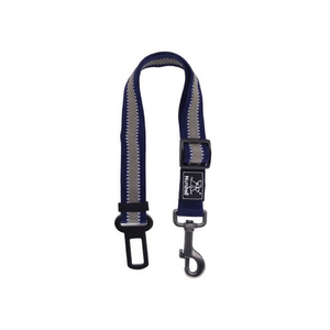 Ceinture de sécurité pour chien bicolore avec bandes réfléchissantes doubles - Product Image 2