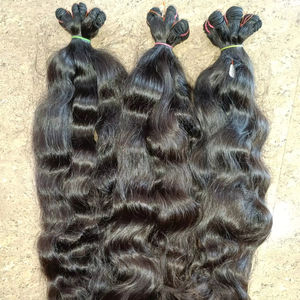 Extensiones de Cabello Humano Virgen Remy Indio para Máquina de Tejer Cabello, Doble Trama, Producto de Alta Calidad - Product Image 1