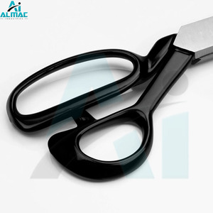 ALMAC Ciseaux de tailleur pour vêtements en gros Ciseaux de couture en acier inoxydable de 8 9 10 pouces avec manche noir Jeu d'instruments manuels - Product Image 3